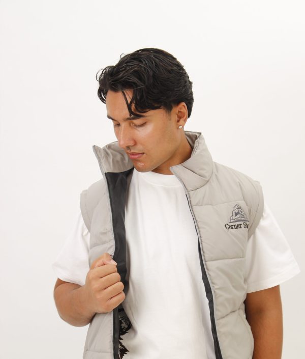 Technical Slate Padded Vest